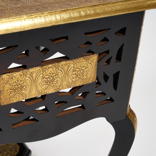 Столик Secret De Maison FUMO (ND-027) дерево манго, 38x46, этническая роспись