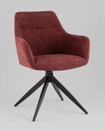 Стул обеденный Enid винно-красный