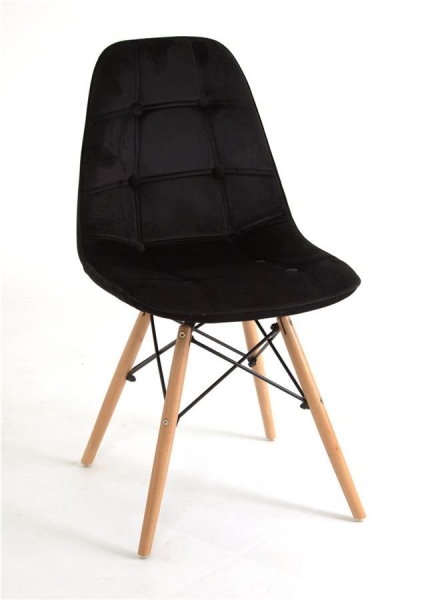 Стул Alex Soft черный вельвет Стул Alex Soft черный вельвет