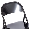Стул складной FOLDER металлический, черный