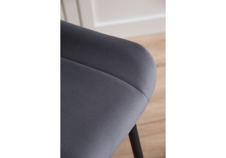 Барный стул Седа 360 темно-серый (zd 995), черный np