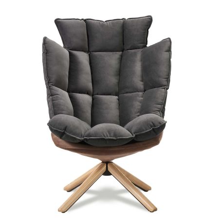 Кресло DС-1565C коричневый HE510-24B и серый