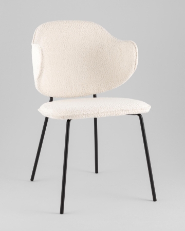 Стул Bellamy букле молочный