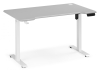 Компьютерный стол Маркос 120х75 светло-серый, белый