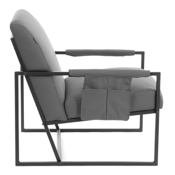 Кресло Charli LUX/Чарли Люкс серый