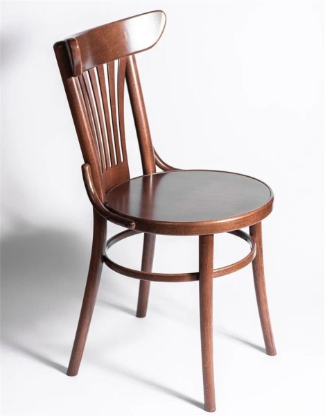 Деревянный стул венский Uranus светлый орех с твердым сиденьем