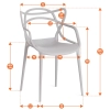 Стул Cat Chair (mod. 028) белый Стул Cat Chair (mod. 028) белый