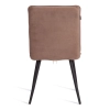 Стул обеденный Sweet темно-бежевый велюр
