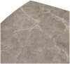 Стол BALDE 140 MATT LATTE STONE SOLID CERAMIC, TAUPE