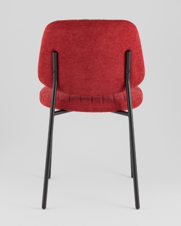 Стул обеденный Patrys бордовый шенилл