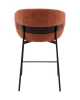 Стул полубарный Блейз букле терракотовый