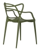 Набор 4 шт Стул обеденный MASTERS, зеленый хаки (G-17)