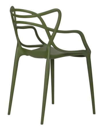Набор 4 шт Стул обеденный MASTERS, зеленый хаки (G-17)
