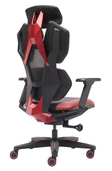 Стул для геймера Tiger экокожа красный