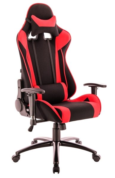 Игровое компьютерное кресло Lotus S4 ткань красный