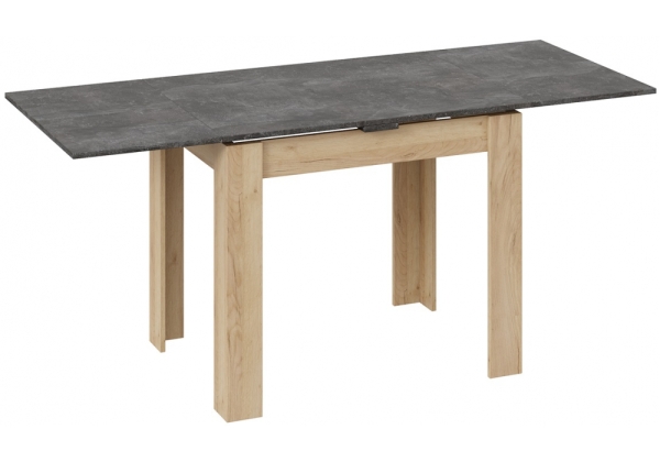 Стол деревянный Промо Тип 3 дуб крафт золотой, ателье темное Стол деревянный Промо Тип 3 дуб крафт золотой, ателье темное