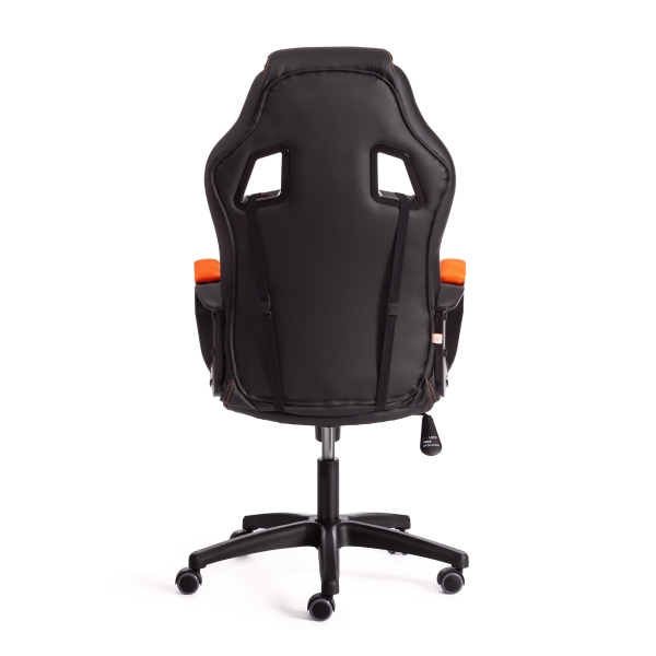 Кресло DRIVER (22) экокожа и ткань, черный и оранжевый, 36-6 и TW-07 Кресло DRIVER (22) экокожа и ткань, черный и оранжевый, 36-6 и TW-07