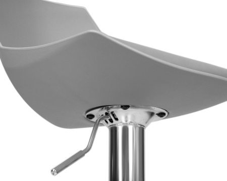 Стул барный ROCKY серый