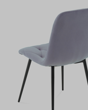 Стул Одди Diamond велюр серый