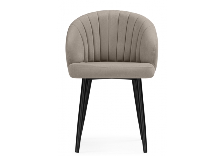 Стул на металлокаркасе Бэнбу marseille 16 данс, черный