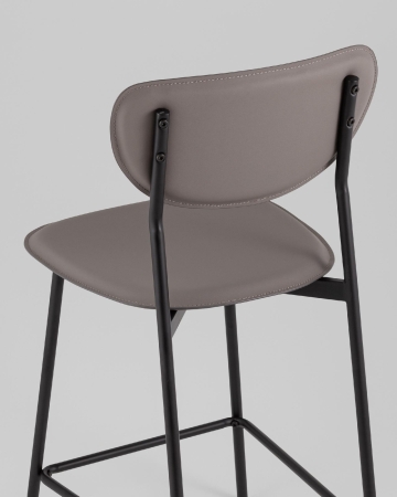 Стул полубарный Minnie серый