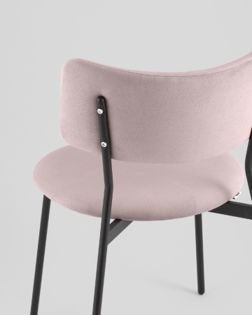 Стул Амелия велюр пыльно-сиреневый