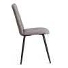 Стул обеденный Asti серый, ткань и металл, мягкое сиденье, без подлокотников Стул обеденный Asti серый, ткань и металл, мягкое сиденье, без подлокотников