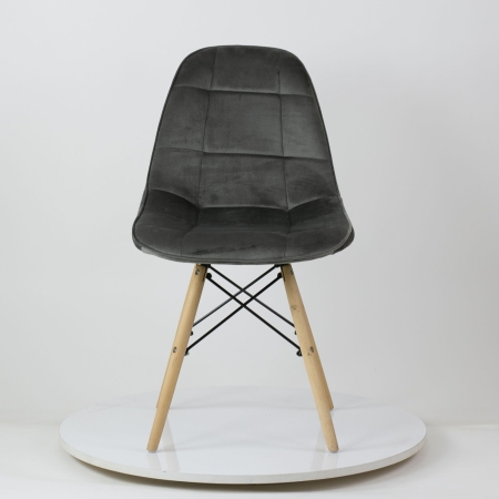 Стул Pulsante темно-серый велюр