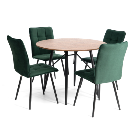 Стул обеденный Bari изумрудный Стул обеденный Bari изумрудный