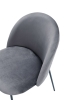 Стул C-962 серый бархат фото в интернет-магазине Stoolmarket