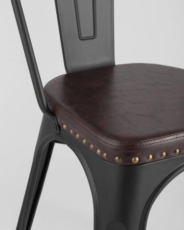 Стул TOLIX SOFT черный матовый Стул TOLIX SOFT черный матовый