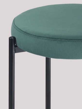 Табурет Maso велюр зеленый