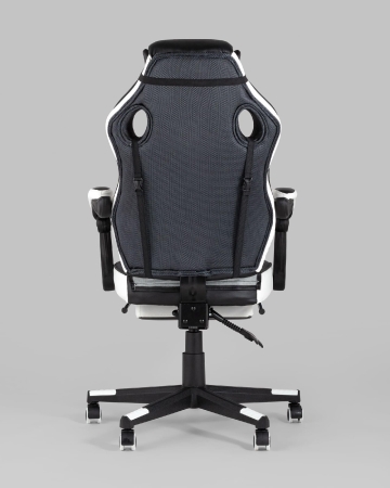 Кресло игровое Virage TopChairs черно-белое