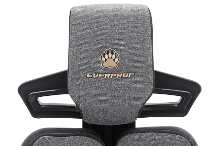 Стул для геймера Serval S ткань Черно-серый