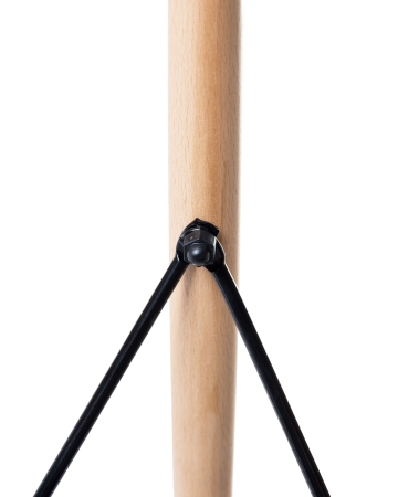 Стул обеденный DSW ножки светлый бук, белый W-02