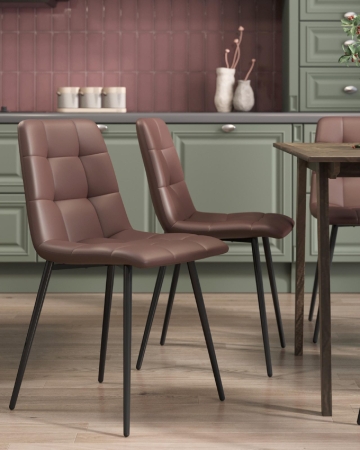 Стул Одди NEW экокожа шоколадный