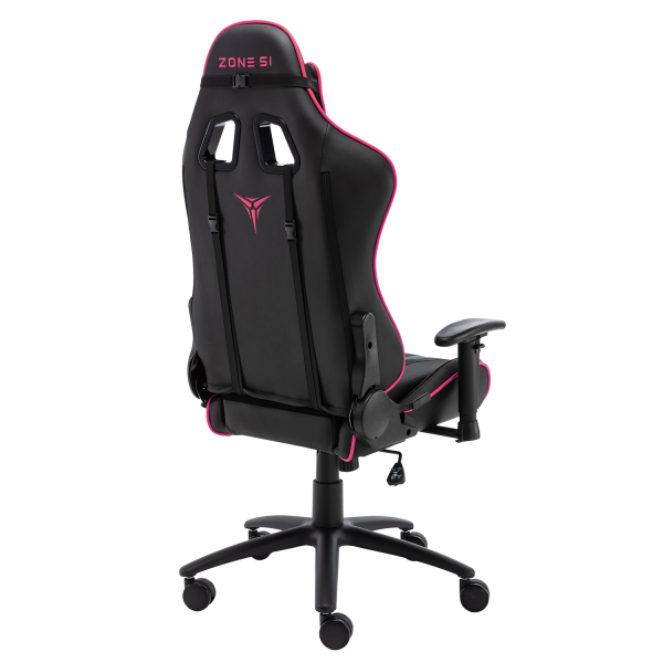 Кресло компьютерное игровое ZONE 51 GRAVITY черный-розовый