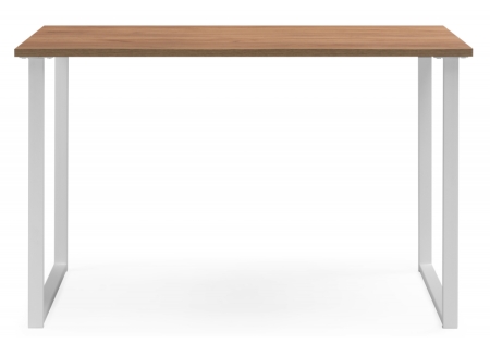 Стол деревянный Лиман 140 x 80 дуб крафт золотой, белый матовый