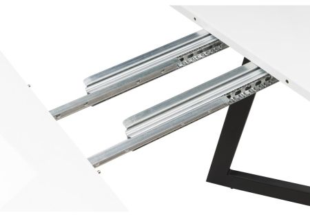 Стол Алингсос белая шагрень, белый