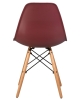 Стул обеденный DSW ножки светлый бук, сливовый R-13