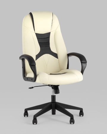 Кресло игровое ST-CYBER 8 TopChairs белый и черный