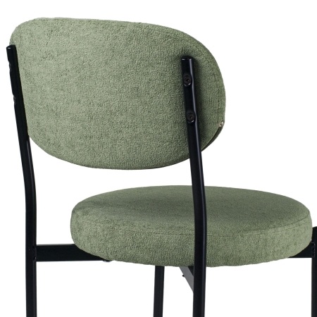 Стул Maso букле зеленый MOSS 615