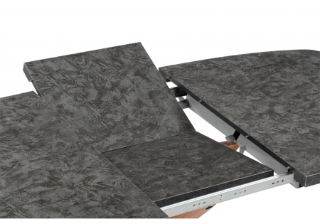 Стол деревянный Кортез 32 116(160)x77 раздвижной малави, медь