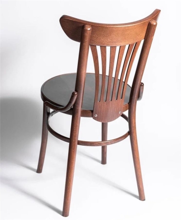 Деревянный стул венский Uranus светлый орех с твердым сиденьем