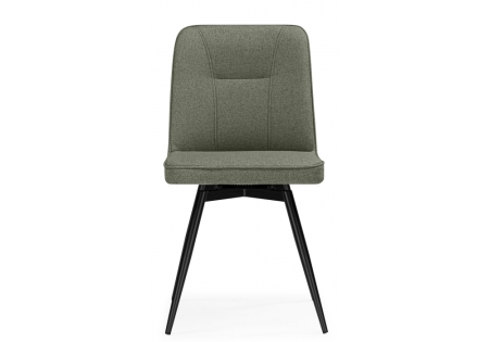 Стул на металлокаркасе Texas 3 поворотный светло-зеленый, черный