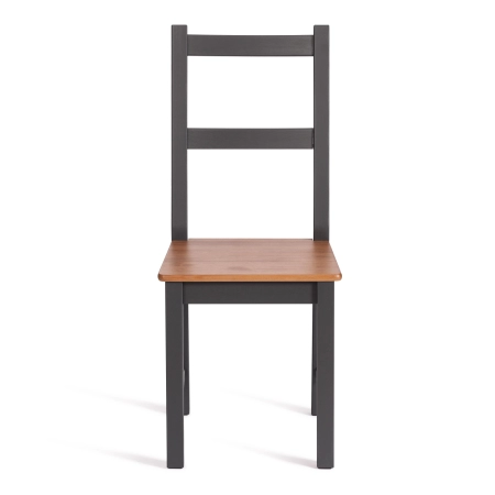 Стул Соната коричневый, дерево, твердое сиденье, без подлокотников