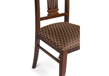 Стул деревянный Абель вишня без подлокотников