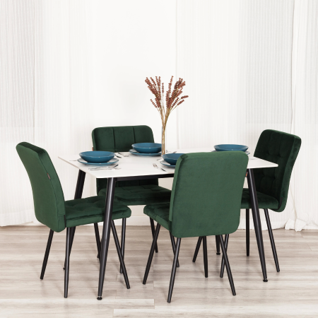 Стул обеденный Medeo зеленый