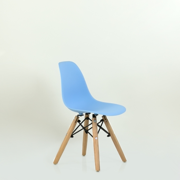Стул N-1 Eames Style детский голубой