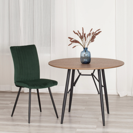 Стул обеденный Monte Carlo изумрудный велюр